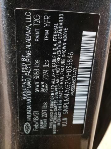 Photo 11 VIN: 5NPLM4AG2MH035846 - HYUNDAI ELANTRA SE 