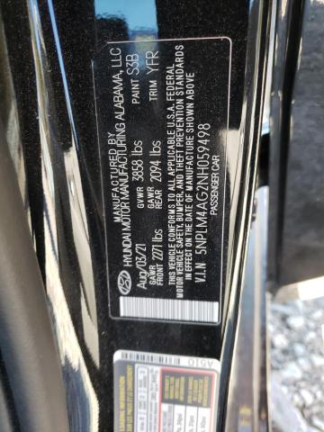 Photo 11 VIN: 5NPLM4AG2NH059498 - HYUNDAI ELANTRA SE 