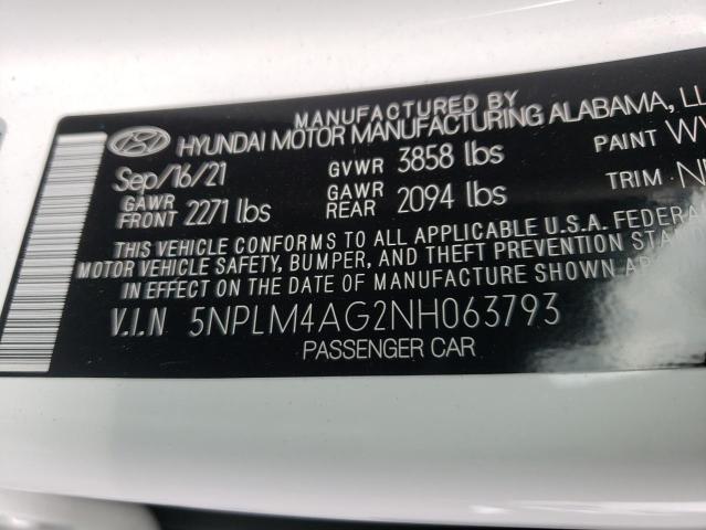 Photo 9 VIN: 5NPLM4AG2NH063793 - HYUNDAI ELANTRA 