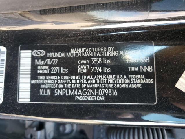 Photo 11 VIN: 5NPLM4AG2NH079816 - HYUNDAI ELANTRA 