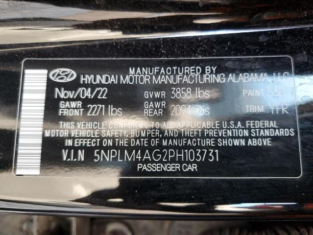 Photo 12 VIN: 5NPLM4AG2PH103731 - HYUNDAI ELANTRA 