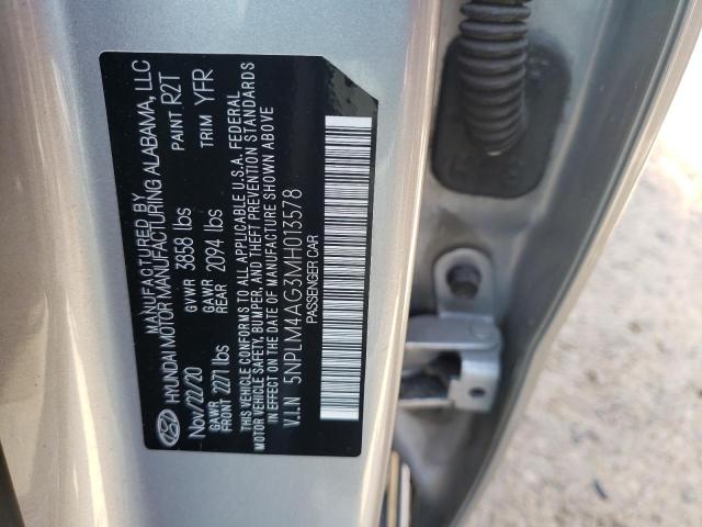 Photo 11 VIN: 5NPLM4AG3MH013578 - HYUNDAI ELANTRA SE 