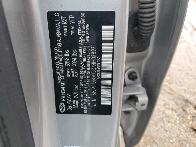 Photo 11 VIN: 5NPLM4AG3MH028971 - HYUNDAI ELANTRA SE 