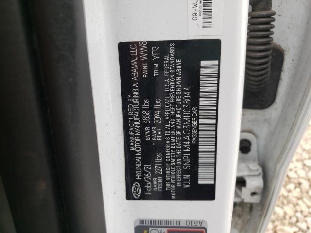 Photo 11 VIN: 5NPLM4AG3MH038044 - HYUNDAI ELANTRA SE 