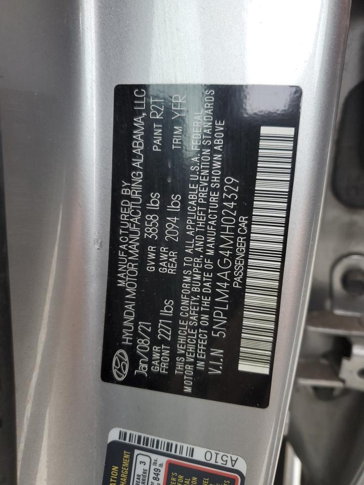 Photo 11 VIN: 5NPLM4AG4MH024329 - HYUNDAI ELANTRA 