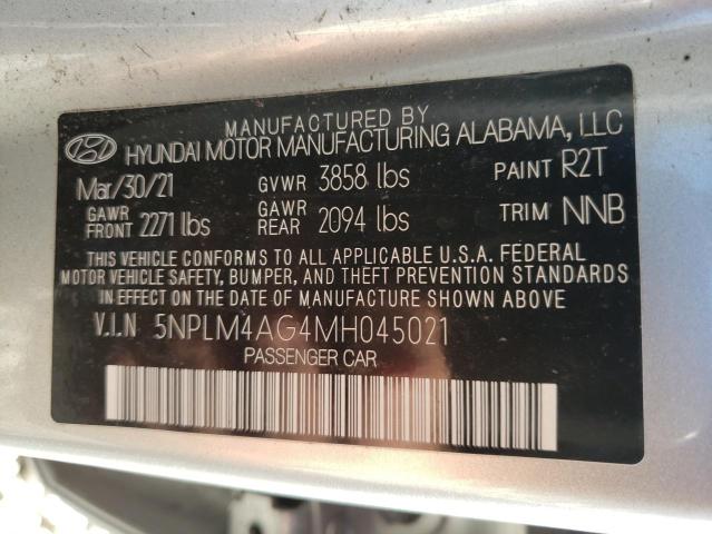 Photo 11 VIN: 5NPLM4AG4MH045021 - HYUNDAI ELANTRA SE 