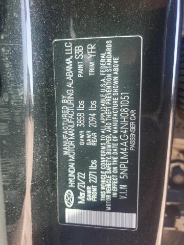 Photo 11 VIN: 5NPLM4AG4NH081051 - HYUNDAI ELANTRA SE 