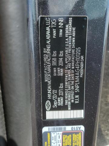 Photo 11 VIN: 5NPLM4AG4PH101205 - HYUNDAI ELANTRA SE 