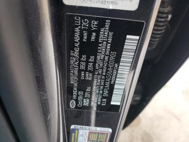 Photo 11 VIN: 5NPLM4AG5MH001903 - HYUNDAI ELANTRA 