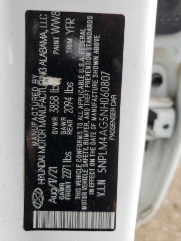 Photo 11 VIN: 5NPLM4AG5NH060807 - HYUNDAI ELANTRA 