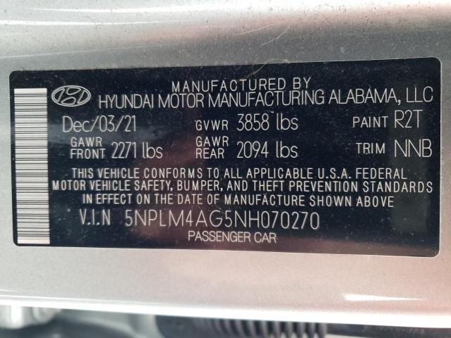 Photo 11 VIN: 5NPLM4AG5NH070270 - FORD FUSION 