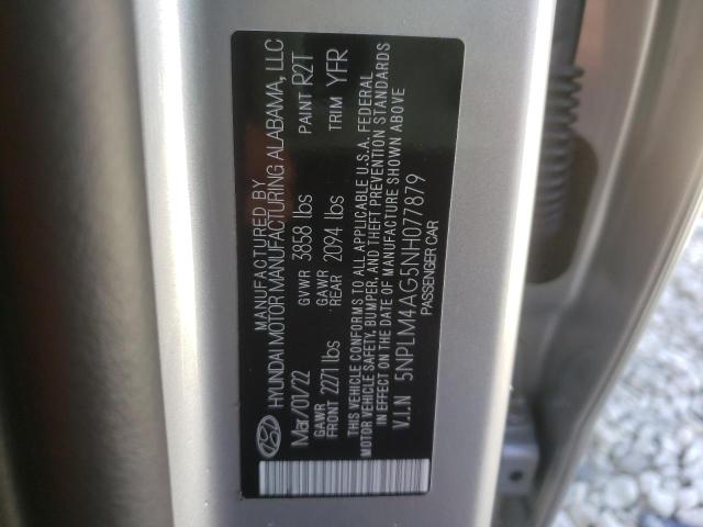 Photo 9 VIN: 5NPLM4AG5NH077879 - HYUNDAI ELANTRA SE 