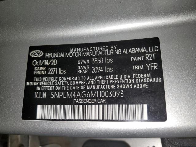 Photo 12 VIN: 5NPLM4AG6MH003093 - HYUNDAI ELANTRA SE 