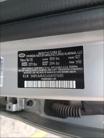 Photo 9 VIN: 5NPLM4AG6MH011680 - HYUNDAI ELANTRA SE 