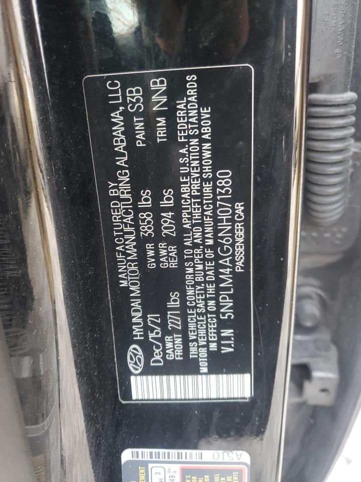 Photo 11 VIN: 5NPLM4AG6NH071380 - HYUNDAI ELANTRA 