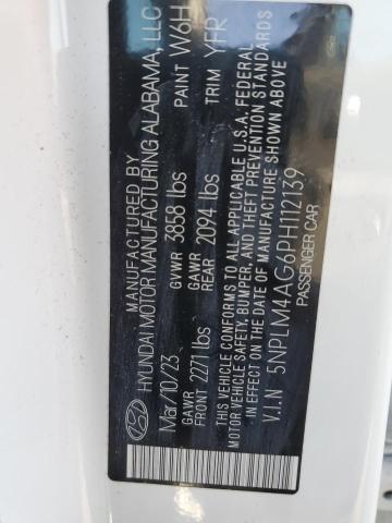 Photo 12 VIN: 5NPLM4AG6PH112139 - HYUNDAI ELANTRA SE 