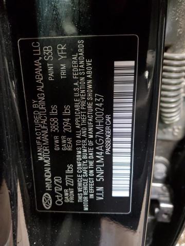 Photo 11 VIN: 5NPLM4AG7MH002437 - HYUNDAI ELANTRA SE 