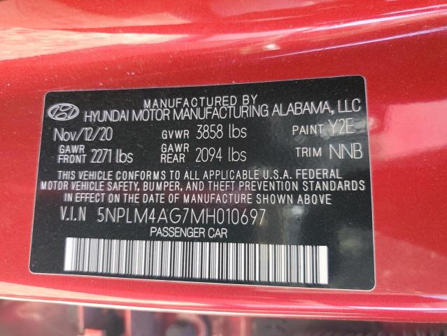 Photo 11 VIN: 5NPLM4AG7MH010697 - HYUNDAI ELANTRA SE 