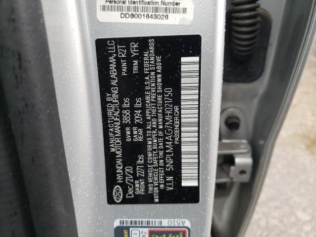 Photo 11 VIN: 5NPLM4AG7MH021750 - HYUNDAI ELANTRA SE 