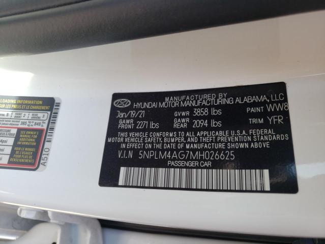 Photo 9 VIN: 5NPLM4AG7MH026625 - HYUNDAI ELANTRA SE 