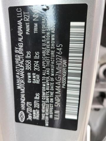 Photo 9 VIN: 5NPLM4AG7MH027645 - HYUNDAI ELANTRA SE 