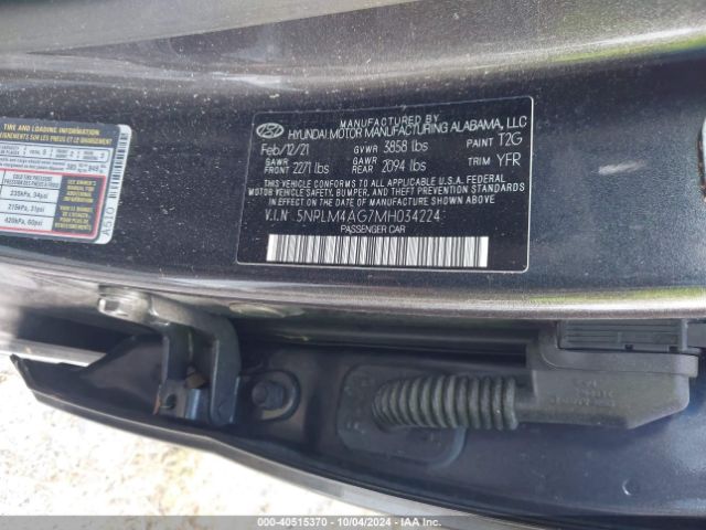 Photo 8 VIN: 5NPLM4AG7MH034224 - HYUNDAI ELANTRA 