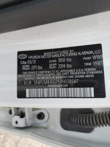 Photo 12 VIN: 5NPLM4AG7MH038547 - HYUNDAI ELANTRA SE 