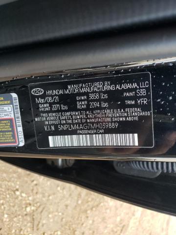 Photo 9 VIN: 5NPLM4AG7MH039889 - HYUNDAI ELANTRA SE 