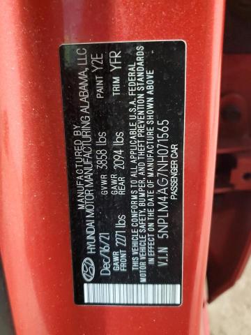 Photo 11 VIN: 5NPLM4AG7NH071565 - HYUNDAI ELANTRA 