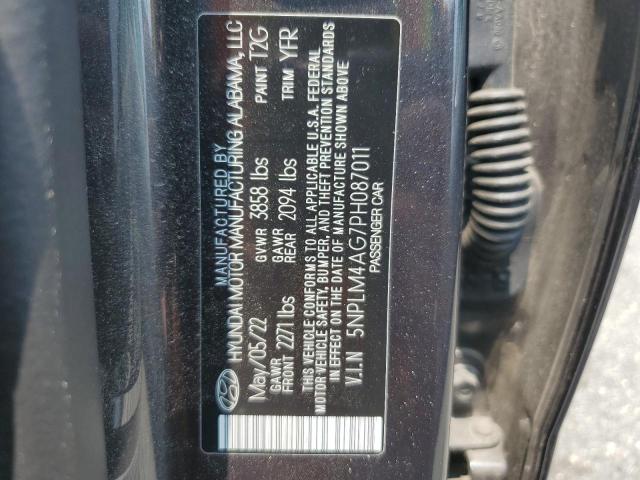 Photo 11 VIN: 5NPLM4AG7PH087011 - HYUNDAI ELANTRA SE 