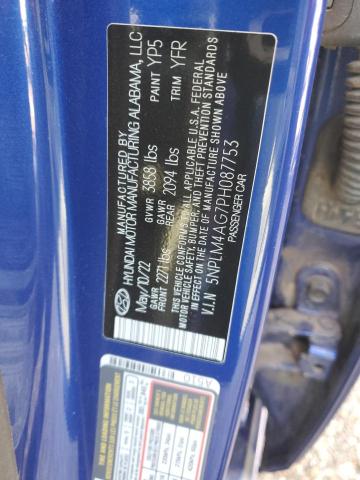 Photo 11 VIN: 5NPLM4AG7PH087753 - HYUNDAI ELANTRA SE 