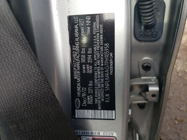 Photo 12 VIN: 5NPLM4AG7PH105958 - HYUNDAI ELANTRA 