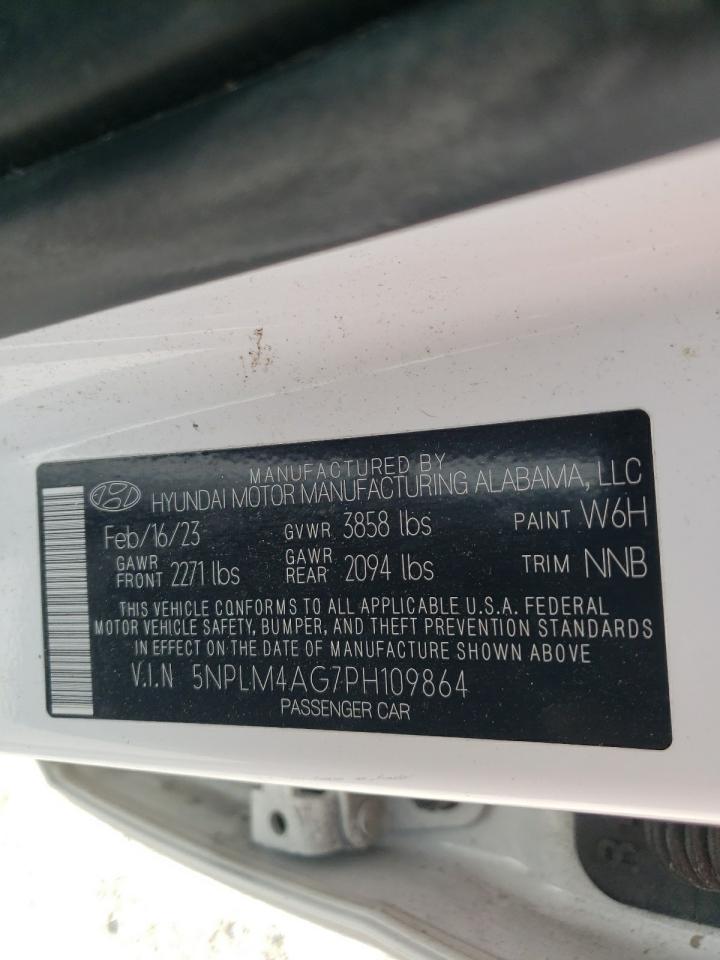 Photo 11 VIN: 5NPLM4AG7PH109864 - HYUNDAI ELANTRA 