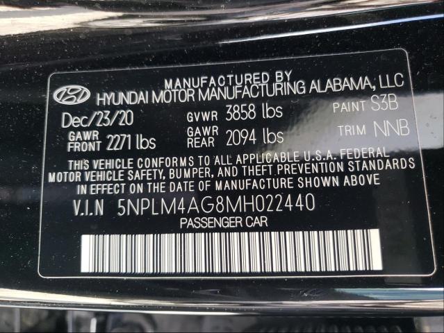 Photo 9 VIN: 5NPLM4AG8MH022440 - HYUNDAI ELANTRA SE 