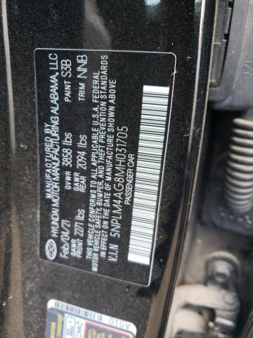 Photo 9 VIN: 5NPLM4AG8MH031705 - HYUNDAI ELANTRA SE 