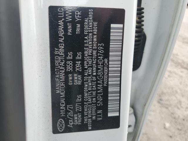 Photo 11 VIN: 5NPLM4AG8MH047693 - HYUNDAI ELANTRA 