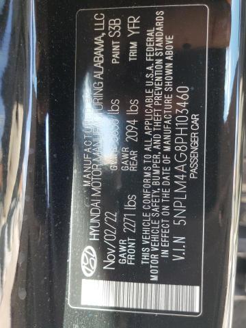 Photo 11 VIN: 5NPLM4AG8PH103460 - HYUNDAI ELANTRA SE 