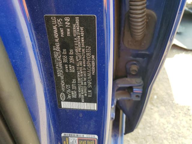 Photo 12 VIN: 5NPLM4AG8PH108352 - HYUNDAI ELANTRA SE 