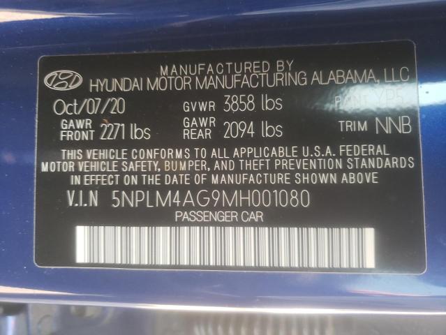 Photo 11 VIN: 5NPLM4AG9MH001080 - HYUNDAI ELANTRA 