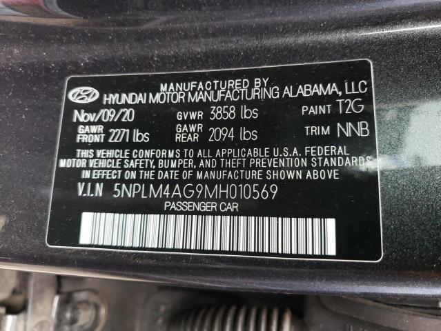 Photo 9 VIN: 5NPLM4AG9MH010569 - HYUNDAI ELANTRA SE 