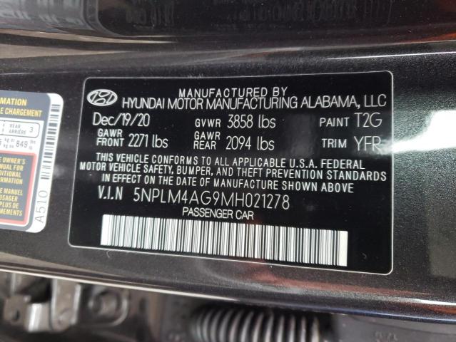 Photo 9 VIN: 5NPLM4AG9MH021278 - HYUNDAI ELANTRA SE 