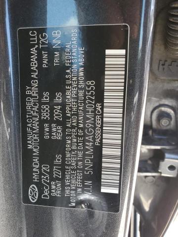 Photo 12 VIN: 5NPLM4AG9MH022558 - HYUNDAI ELANTRA 