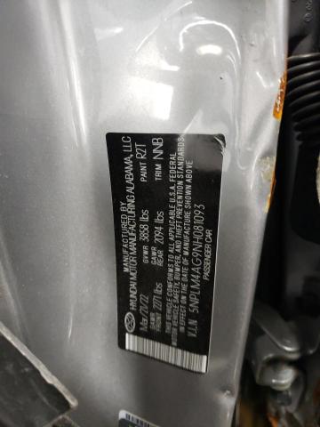 Photo 11 VIN: 5NPLM4AG9NH081093 - HYUNDAI ELANTRA 