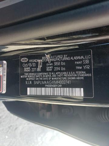 Photo 11 VIN: 5NPLM4AGXMH002741 - HYUNDAI ELANTRA SE 