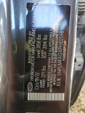 Photo 11 VIN: 5NPLM4AGXPH102598 - HYUNDAI ELANTRA SE 