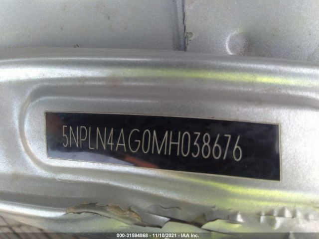 Photo 8 VIN: 5NPLN4AG0MH038676 - HYUNDAI ELANTRA 