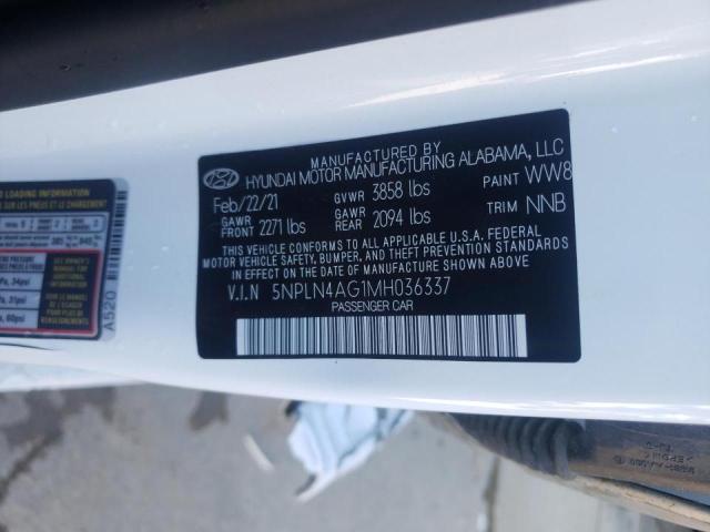 Photo 9 VIN: 5NPLN4AG1MH036337 - HYUNDAI ELANTRA SE 