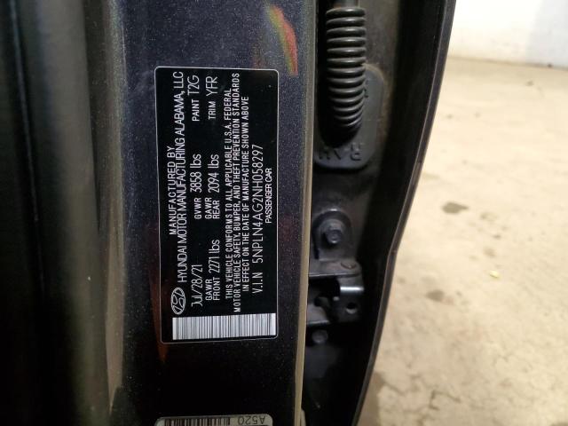 Photo 11 VIN: 5NPLN4AG2NH058297 - HYUNDAI ELANTRA SE 