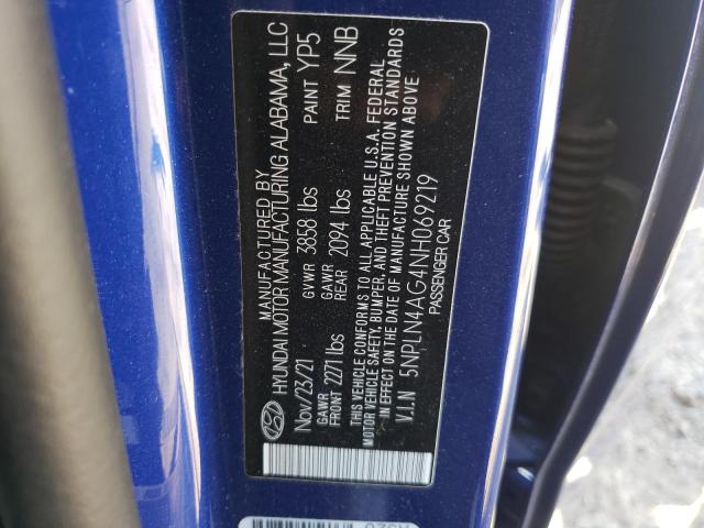 Photo 9 VIN: 5NPLN4AG4NH069219 - HYUNDAI ELANTRA SE 