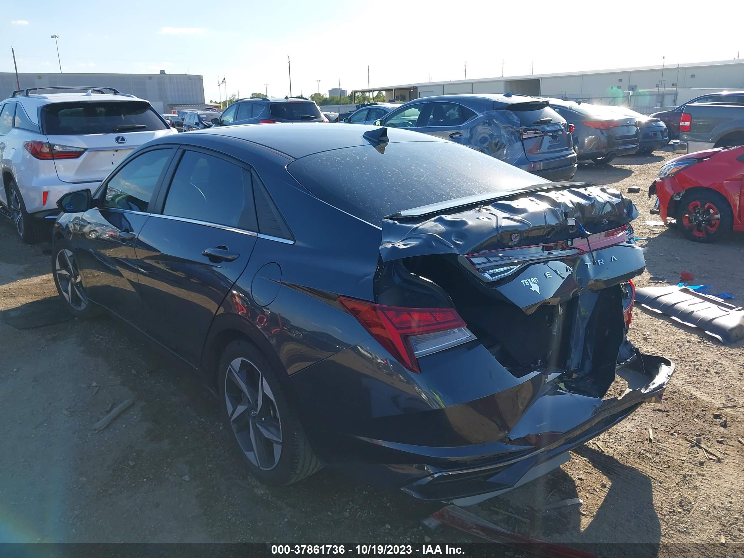 Photo 3 VIN: 5NPLN4AG7MH009806 - HYUNDAI ELANTRA 